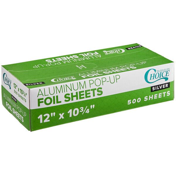 Aluminum Foil Sheets - 500 Box